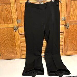 AFRC Womens Black Regular Fit Pants Size 14 Snow Pants Ski Wear